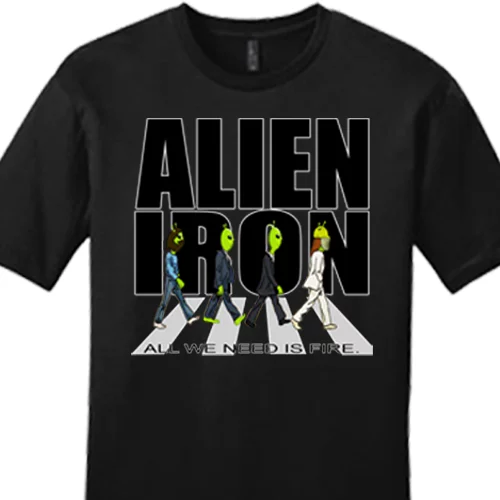 Art Club Hub Alien Iron - All We Need is Fire